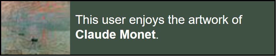 monet userbox
